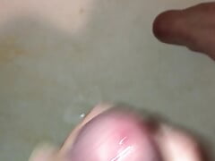 Whack in it and making a mess