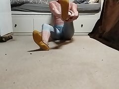 Lycra Spiderman with Ballet Slippers 2