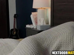 Brokenhearted dude attempts pillow-biter bang-out with step bro