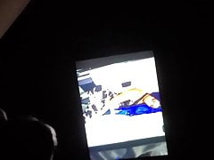 Wwe Sasha banks cum triubet