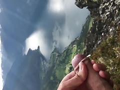 Wank with a view