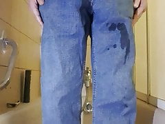 pee in jeans