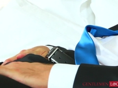 Compilation of men in socks & pantyhose worshipping feet