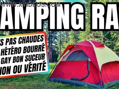 Truth or dare inbetween men at the campsite! Fuckfest oral pleasure inhale-job