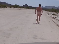 Outdoors in the desert