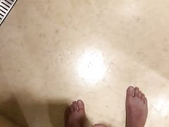 Masturbation in the shower