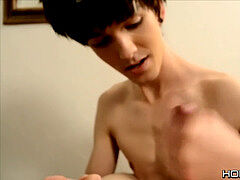 Emo teen loves getting inserted by a giant trouser snake in his bumhole