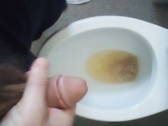 My glorious gay-for-pay brother-in-law peeing and spunking