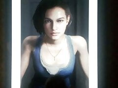Sasha Zatova Jill Valentine cum tribute 1