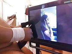 Masturbating with higheel from my exgirlfriend like a loser