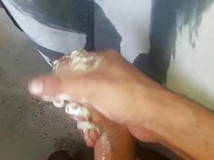Ich unter der Dusche