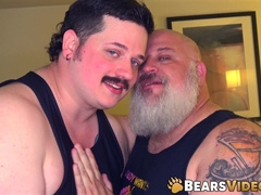 Lush hairy man Cliff Boyd nails inexperienced Jackson Boyd rigid