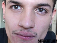 Debaucherous young man has latino ass drilled in threeway