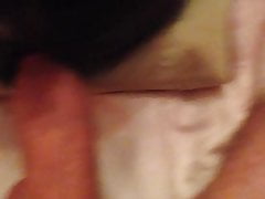playing with a vacuum cleaner