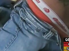 Amateur German gay rims and sucks with his tattooed BF