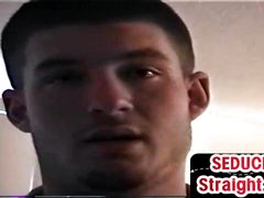 Hairy and tattooed amateur straight stud sucked by gaydaddy