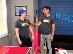 Giving a blowjob at the gloryhole and then doing more