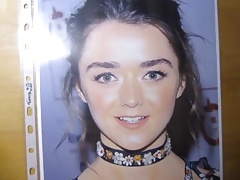 Maisie Williams cum tribute #2