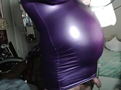 Purple Dress Garden Sprayer Inflation