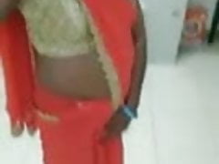 Indian cd in saree