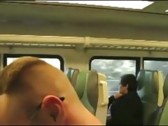 Pompino in treno