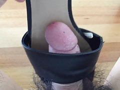 A quick fuck with mule sandal