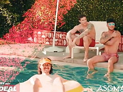''I Would Never Rig The Contest'' - Hunk Resort Manager Rails 3 Tight Holes