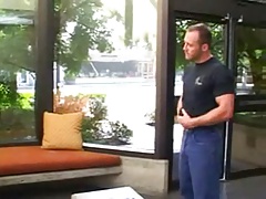 In public view two hot bears