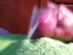 Final cum with electro zapping the balls