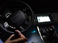 Wichsen im Auto
