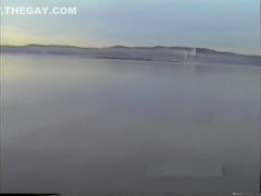 Norwegian Step daddy take a bath in ice cold water january 1992