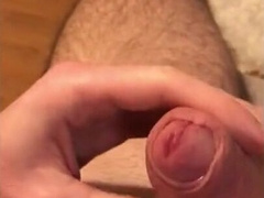 German Twink Edging, Moaning, and Sperm Release