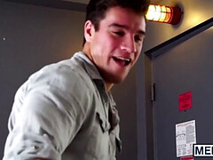 Straight jock husband getting fucked hard by big dicked jocks