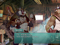 Gay furry, gay puzzle quest, rpg