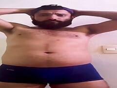 Trying on New Tight Underwear