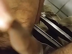 Leaking precum at work