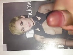Miley cyrus Cum tribute