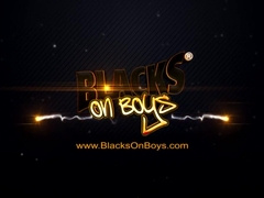 18 yr old white guy riding a black cock