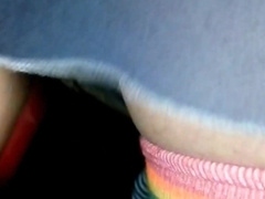 pegging strap-on girl screws crossdresser sissy and blows a load sans pawing herself