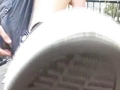 College slut shows you his nice feet