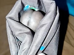 Satin silk handjob porn - Brown saree handjob of chachi (106)