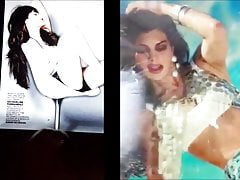 Jacqueline Fernandez dual cumshot