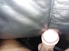 Leather sofa fucking