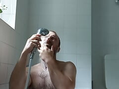 After exercising, take a shower