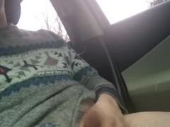 Cloudy have fun in the truck