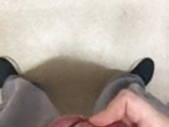 Faggot rubbing clit