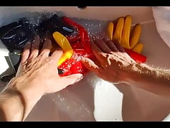 Dreamofevolutionvip - Latex Cleaning with Begloss#1 - 1000045265 - Sep 19, 2024