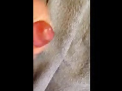 Jerking off to porn
