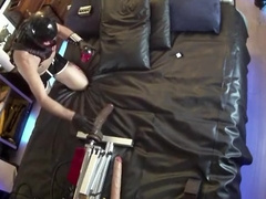 APOLLO and RANDY Using The SHOCKSPOT Fucking Machine