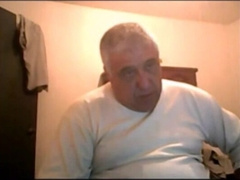 Silver Grizzly Father Mario Fapping on Web cam